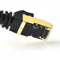 Cat7 Высокоскоростной Ethernet LAN Сетевой кабель Позолоченные 3m